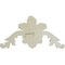 Ekena Millwork 18 1/2"W x 13 1/2"H x 1 1/2"P Beaded Center Onlay ONL18X13X01BE - alternate 4